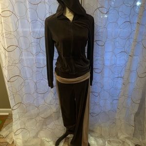 Plush VS Hoodie and Foldover Pants